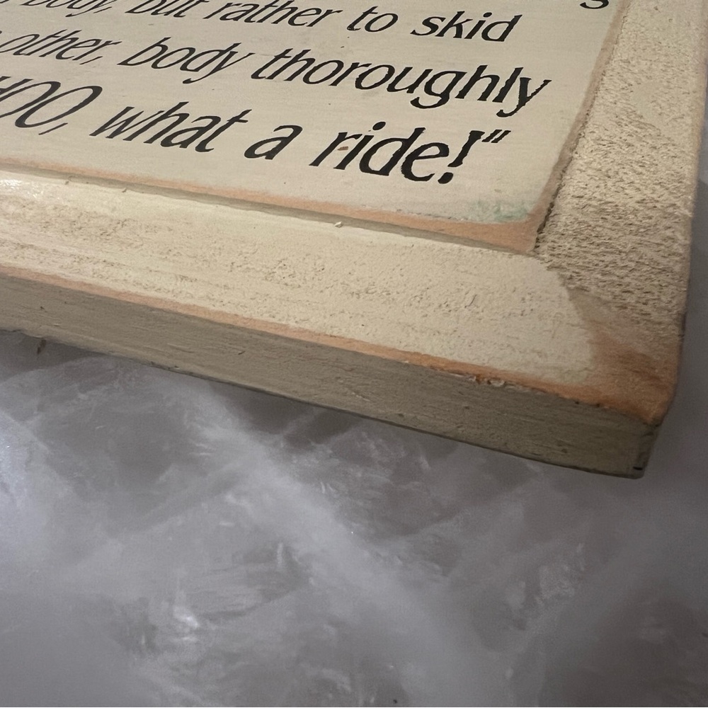 Sawdust City Wooden Sign - Picture 2 of 7